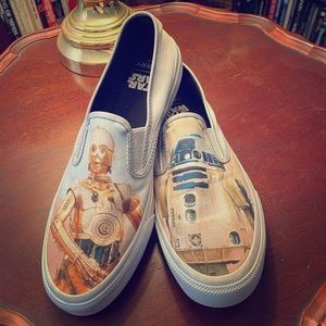 Star Wars Sperry canvas shoes.